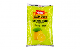 Golden Crown Citric Acid Monohydrate Regular Crystal  Pack  500 grams